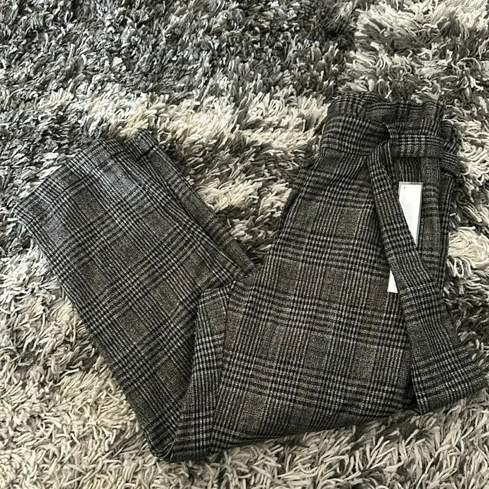 Gray Patterned Topshop Pants - Picture 1 of 6